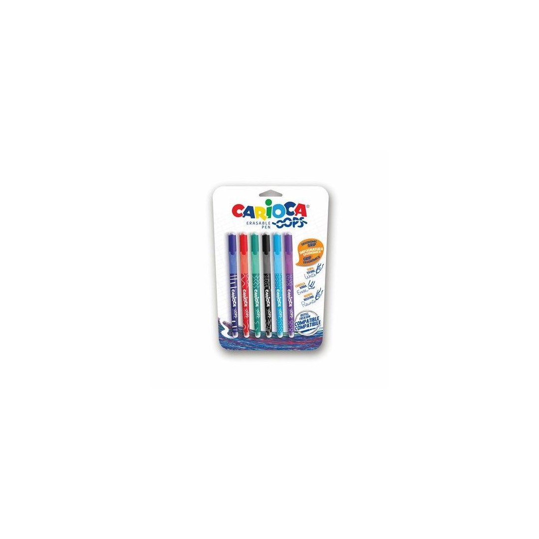 Carioca, blister 6 penne Oops Cancelline