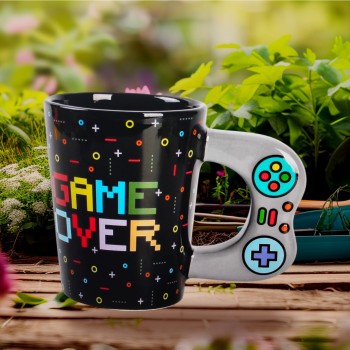 I-TOTAL®- Tazza in ceramica GAME OVER