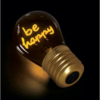 Lampada da Tavolo a Forma di Lampadina - Bulb Fiction - Be Happy