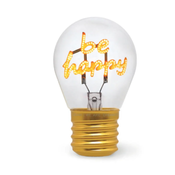 Lampada da Tavolo a Forma di Lampadina - Bulb Fiction - Be Happy