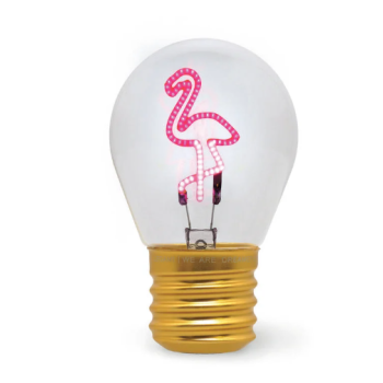 Lampada da Tavolo a Forma di Lampadina - Bulb Fiction - Flamingo