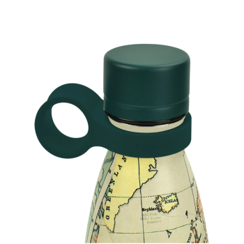Legami - Hot&Cold, Bottiglia Termica 500 ml, Leggera e Resistente, Chiusura Ermetica, Manico in Silicone Removibile, Tema Travel