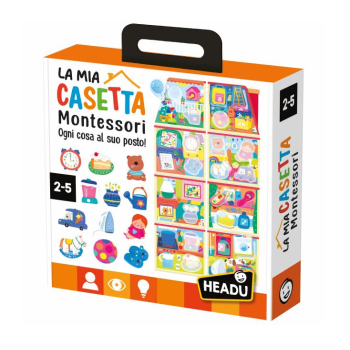 Headu - La Mia Casetta Montessori  New - Ogni cosa al suo posto (2/5 anni)