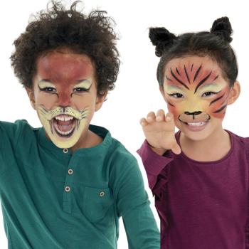 Carioca Set Mask Up | Set Trucchi per Bambine e Bambini, Trucchi per la Pelle in Stick a Base Acqua, Colori Assortiti e Tutor...