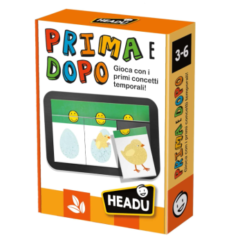 Headu - Prima E Dopo Gioca Con I Primi Concetti Temporali (3/6 Anni)