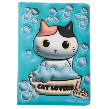 NOTEBOOK A5 ITOTAL 3D SQUISHY GATTO ARANCIONE