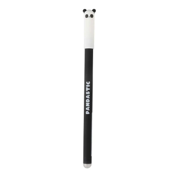 iTotal - Penna Gel Cancellabile Blu con Cappuccio Panda