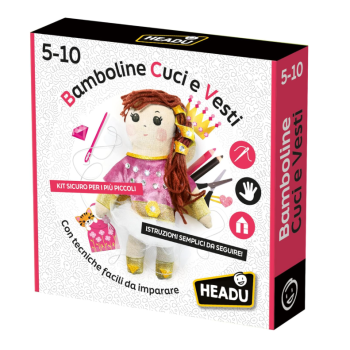 Headu - Bamboline Cuci E Vesti Con Tecniche Facili Da Imparare
