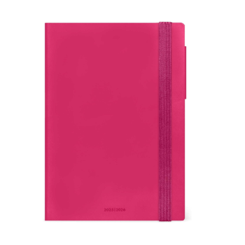 Legami - Agenda 16 Mesi Settimanale Medium - Raspberry