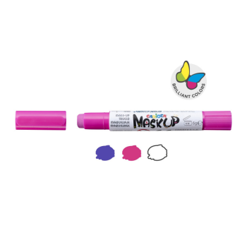Carioca Mask Up Princess, Truccabimbi Kit per Bambine, 3 Colori e 2 Tutorial