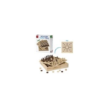 SCACCHI DAMA TRIA - DAL NEGRO TOYS