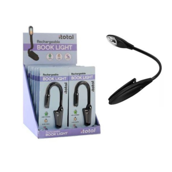 i-Total - Luce da lettura a LED Nero (XL2807)