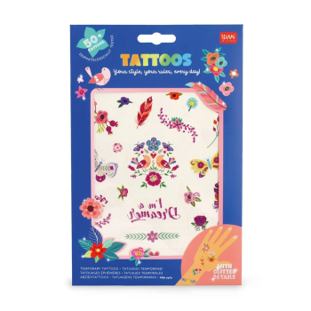 legami - Tatuaggi Temporanei - Tattoos Flowers (TTA0004)