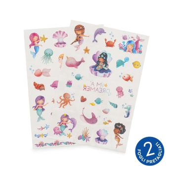 Legami - Tatuaggi Temporanei - Tattoos Mermaid (TTA0005)