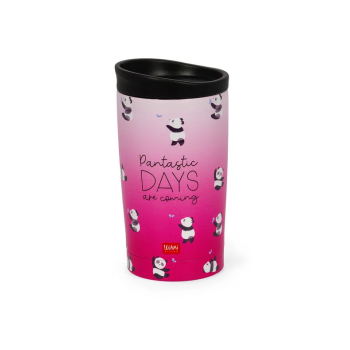Legami - Bicchiere Termico - Hot&Cold 275 Ml Panda (NTUM0004)
