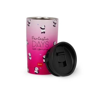 Legami - Bicchiere Termico - Hot&Cold 275 Ml Panda (NTUM0004)