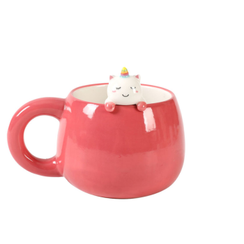 i-Total - Tazza in ceramica con charm - Unicorn (XL2565 )