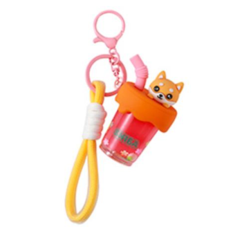 i-Total - PORTACHIAVI BUBBLE TEA CANE SHIBA (XL3084)