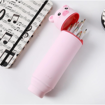i-Total - Astuccio Silicone allungabile PIGGY (XL2486)