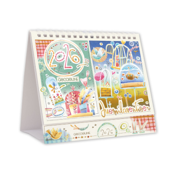 Akena - Goccioline Calendario da Tavolo Piramide 2026 (GO26PI)