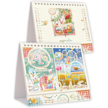 Akena - Goccioline Calendario da Tavolo Piramide 2026 (GO26PI)