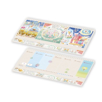 Akena - Goccioline Weekly Planner da Tavolo anno 2026 (GO26W)
