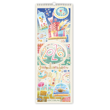 Akena - Goccioline Calendario Spirale da muro 2026 (GO26SP)