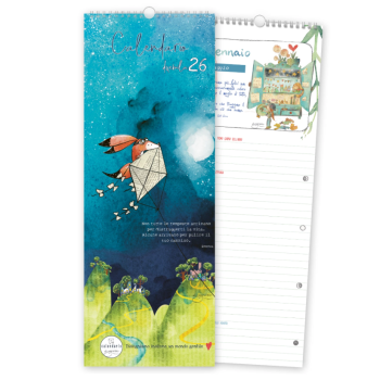 Akena - Calendario da Muro Disegnata 2026 By Pucci e Olivieri (DS26SP)