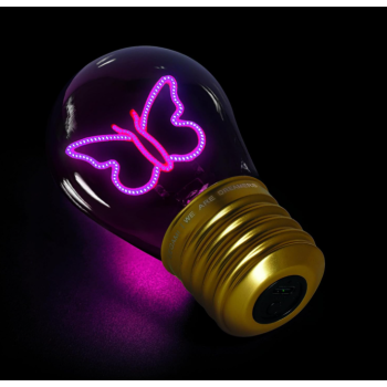 Legami - Lampada da Tavolo a Forma di Lampadina - Bulb Fiction - Butterfly (CLB0011)