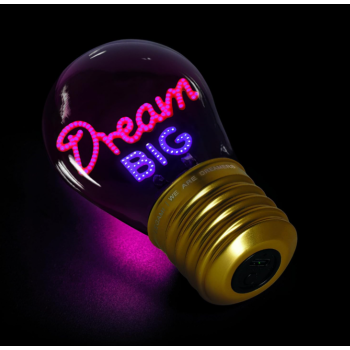 Legami - Lampada da Tavolo a Forma di Lampadina - Bulb Fiction - Dream Big (CLB0014)