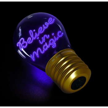 Legami -  Lampada da Tavolo a Forma di Lampadina - Bulb Fiction - Believe in Magic (CLB0017)