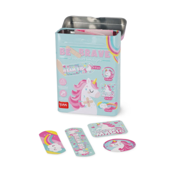 Legami - 30 Cerotti Stampati - Be Brave Unicorn (PLS0001)