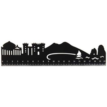 Legami - Righello Follow the Skyline monumenti di Napoli (SR0015)