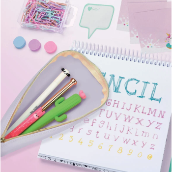 Legami - Astuccio in Morbido Silicone - Cute! nel colore Lilla (PCS0003)