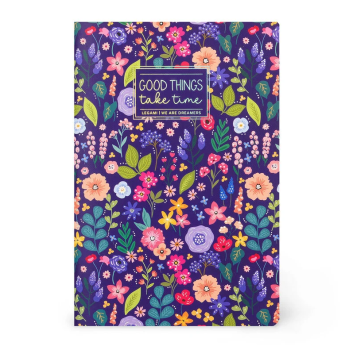 Legami - Quaderno a Righe Large- Foglio B5 a tema Flower (B5NOT0055)