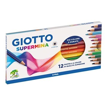 Giotto- Pastelli colorati Supermina - conf. 12 (F235700)
