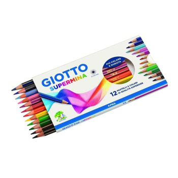 Giotto- Pastelli colorati Supermina - conf. 12 (F235700)