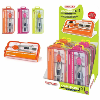 Arda - Balaustrone in metallo aste fisse in smart box 2 colori fluo  (CO4FLU)