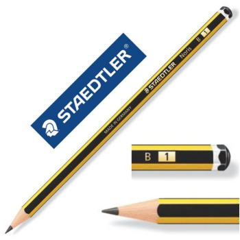 Staedtler - Matite Noris 120-1 Gradazione B Conf. 12 pz