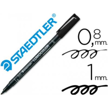 Staedtler - Pennarelli Lumocolor punta media M - Nero (317/9 ) Conf. 10 pz