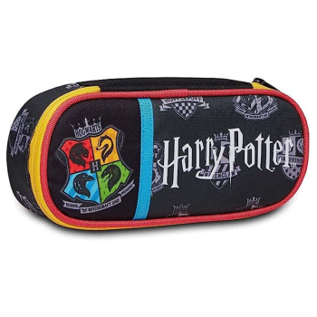 Seven - Astuccio Portapenne Scuola Round Plus Harry Potter Nero The Magical Creatures