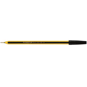 Staedtler - Noris stick 434 Penna a sfera , tratto M - Inchiostro Nero