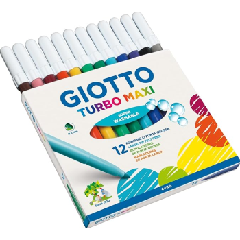 Giotto - Pennarelli turbo Maxi, conf 12 (F454000)