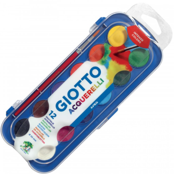 Giotto - Acquerelli 30 mm a 12 Colori (F351200)