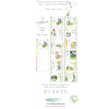 Akena - Calendario da Muro Disegnata 2026 By Pucci e Olivieri (DS26SP)