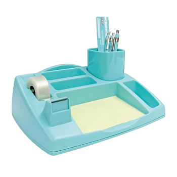 Arda - Organizer scrivania Oliver KEEPCOLOUR Azzurro pastello (23,8x19,8x8 cm) 4121PPBL