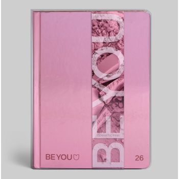 Be-You - Diario Agenda 16 mesi easy Cosmetic Pink 2025-2026