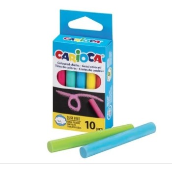 CARIOCA GESSETTI COLORATI 10pz 43554