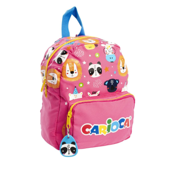 Carioca - Zainetto Tondo Animal Rosa CM 28x23x11 (413501)
