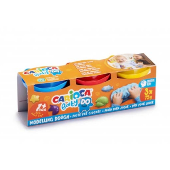 Carioca Baby Do - Pasta da modellare 75 gr. a 3 colori